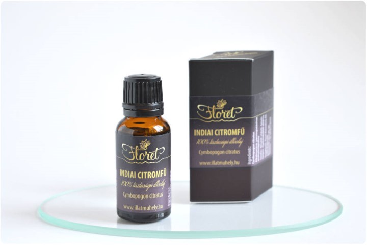 Indiai citromfű illóolaj 20 ml