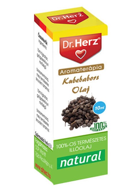 Kubebabors Dr Herz illóolaj 10 ml