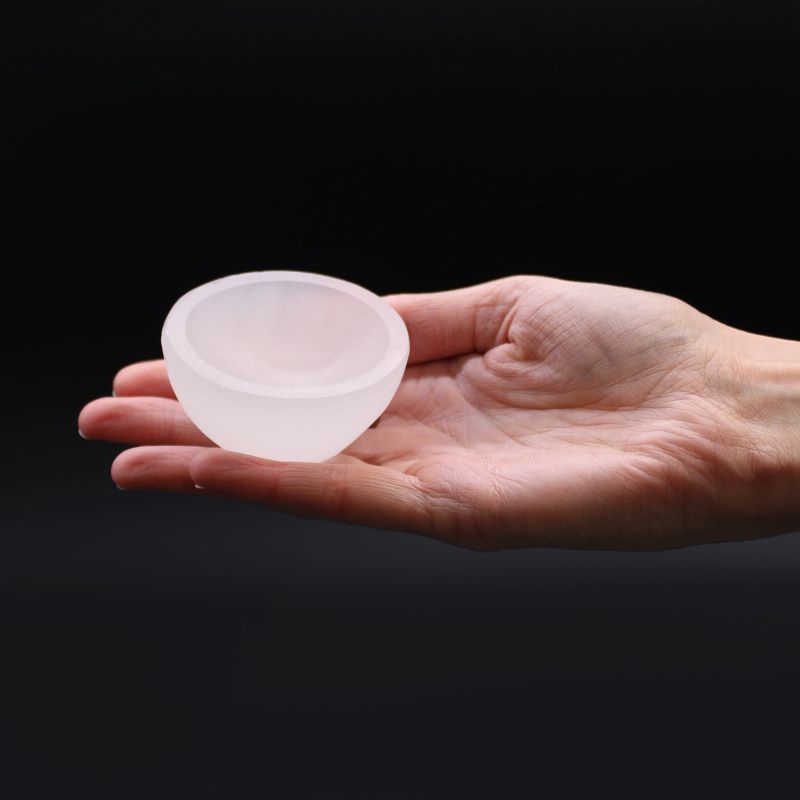 Szelenit kerek tál - 6cm
