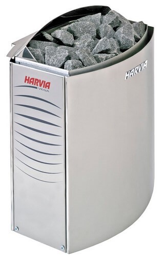 Harvia Vega BC45E szaunakályha, 4,5kW vezérlő nélkül