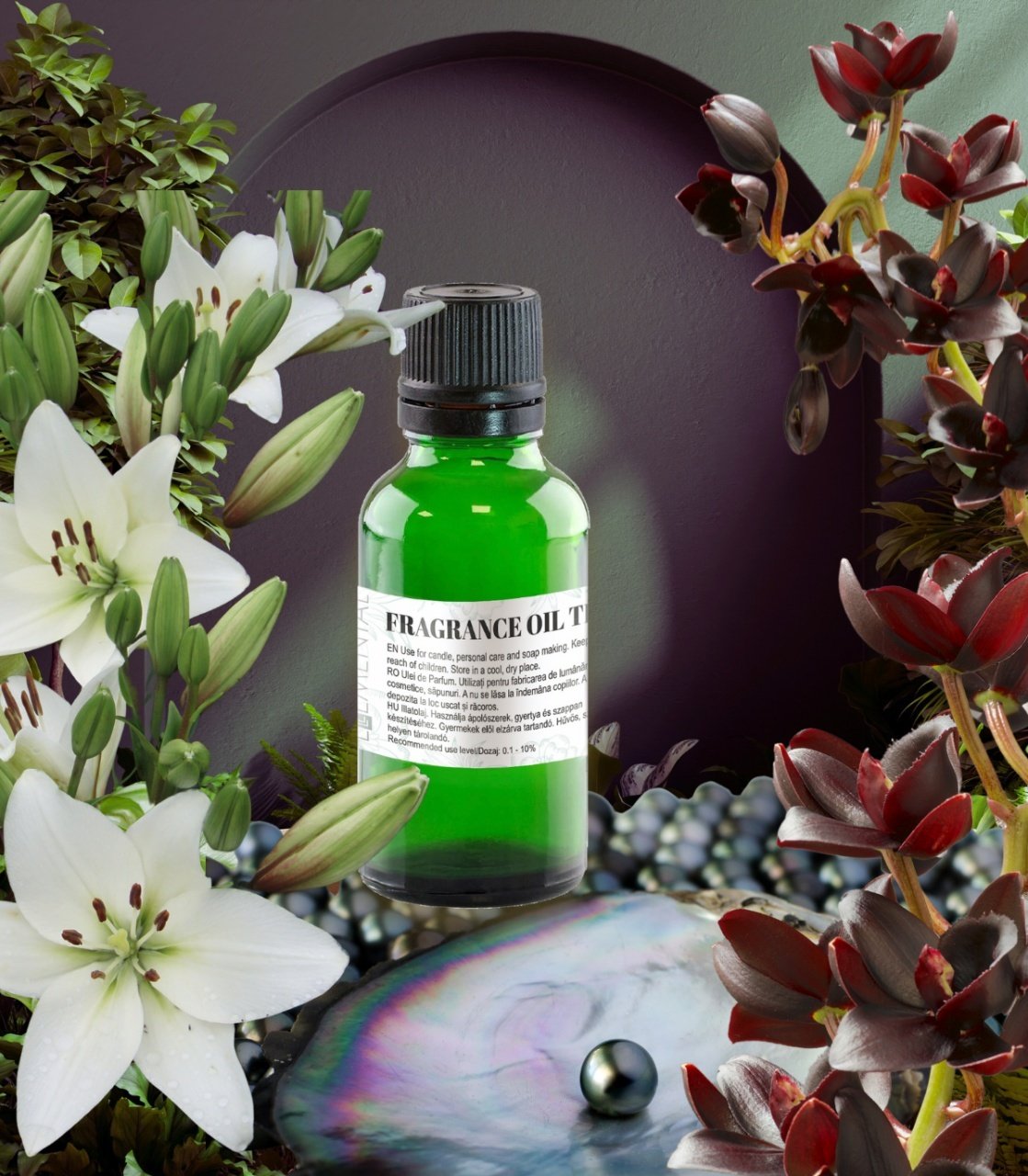 Black Pearl Lily illatolaj 25gr Ellemental
