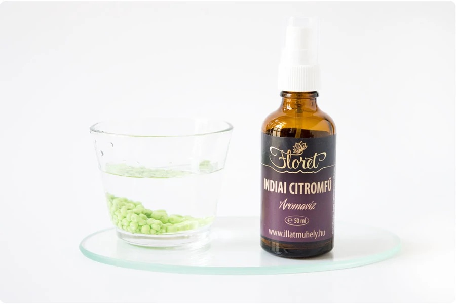 Indiai Citromfű aromavíz  Floret 50ml
