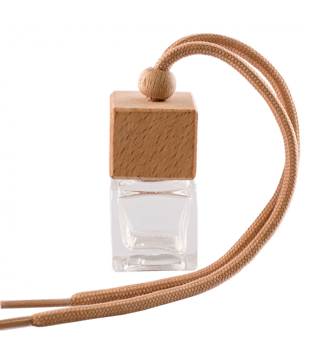 Aroma diffúzor kisüveg 5 ml-es kocka kivitelben autóba