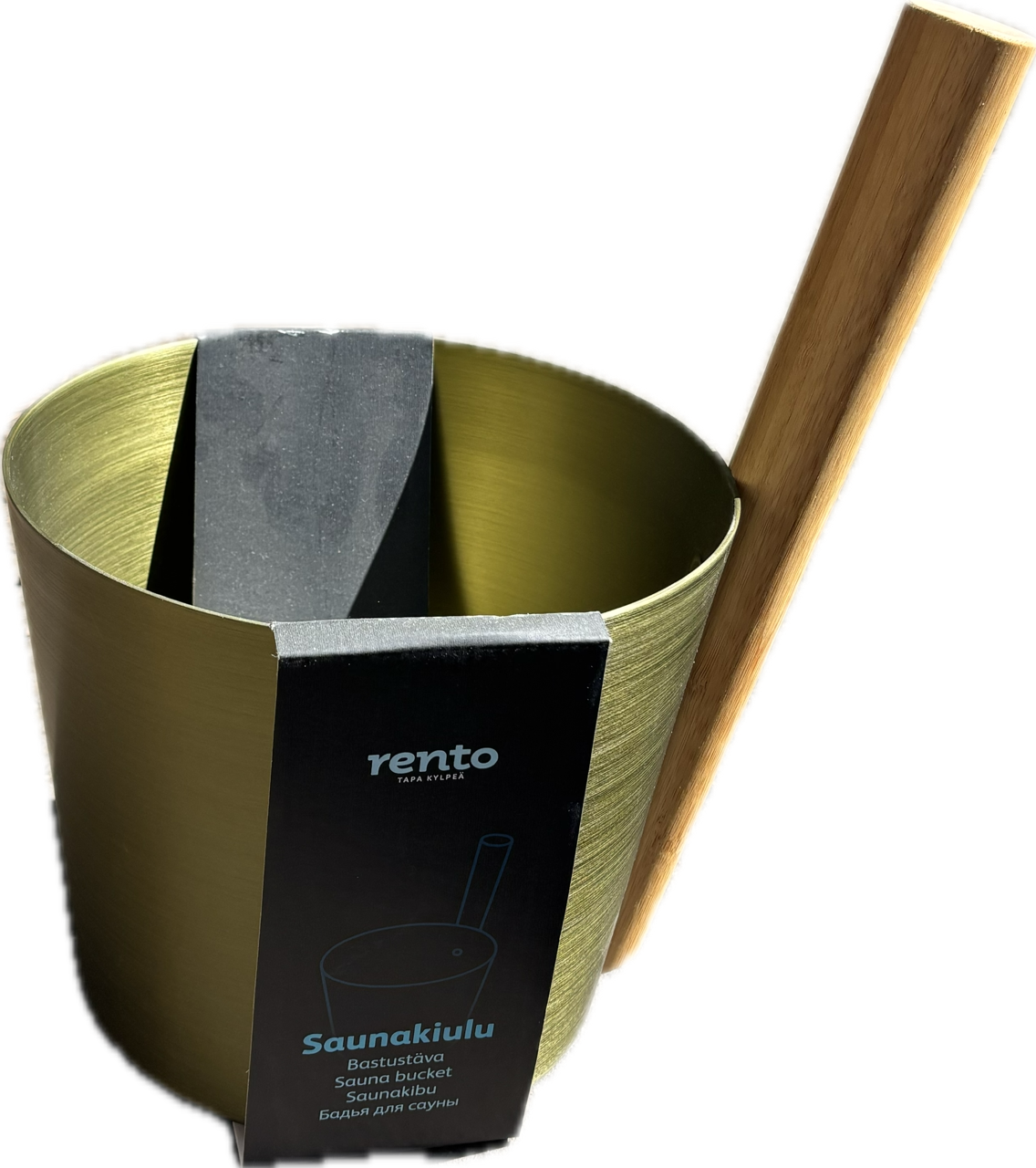 Oliva szaunadézsa eloxált alumínium - Rento 5 L