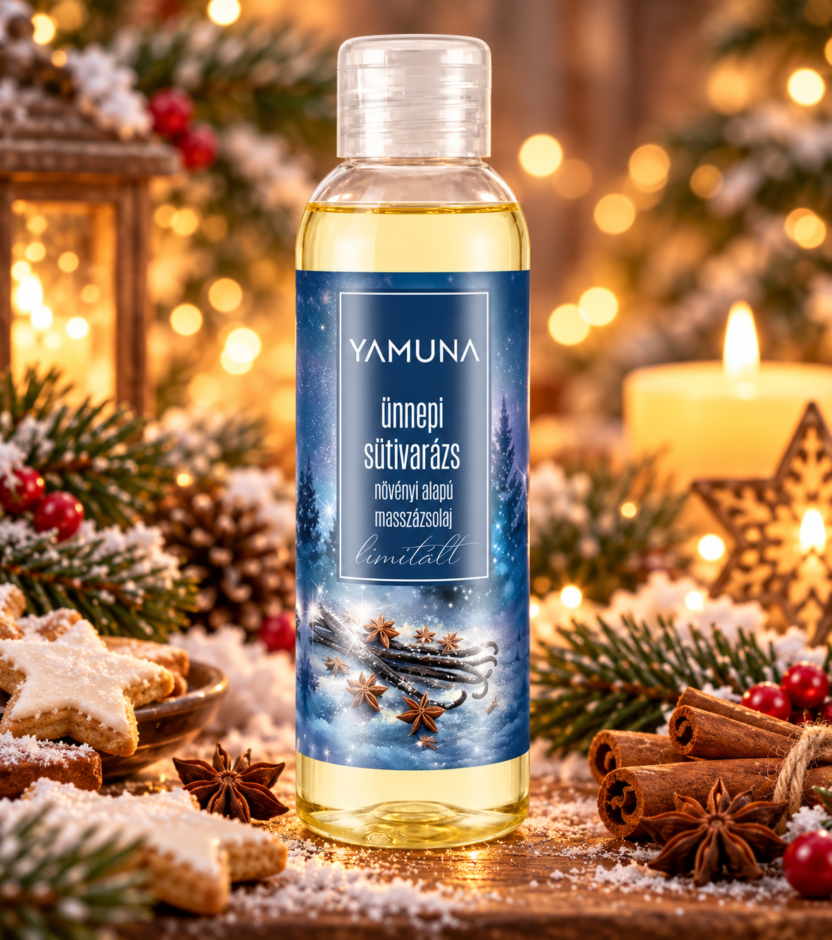 Ünnepi sütivarázs növényi masszázsolaj 250 ml