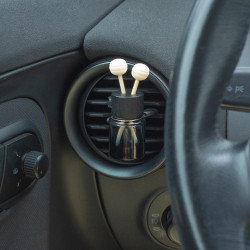 Autós illatosító szellőzőnyílásra rögzíthető - fekete - 8 ml 