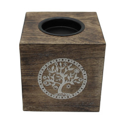 Életfa Nagy Négyzetes Mangófa Aromalámpa