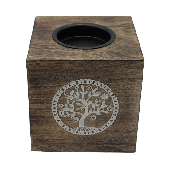 Életfa Nagy Négyzetes Mangófa Aromalámpa