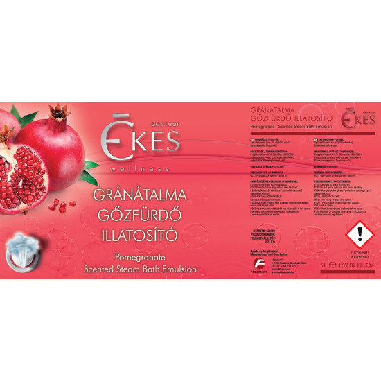 Gránátalma Gőzfürdő emulzió 5L