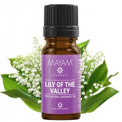 Gyöngyvirág (Lily of the valley) 100 % természetes kozmetikai illatosító Elemental 10 ml