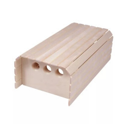 Fali szögletes lámpaárnyékoló nyárfából