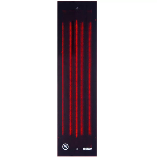 Harvia VitaMy full spektrum infrasugárzó 500 W IPX4, fekete kerámia üveggel, HVIS-500M