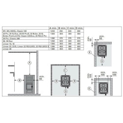 Harvia 16 Linear fatüzelésü szaunakályha