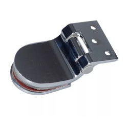 króm színű ajtópánt, 8 mm üveghez, tok kávára csavarozható, magáncélú szaunákhoz króm színű ajtópánt, 8 mm üveghez, tok kávára csavarozható, magáncélú szaunákhoz