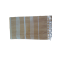  ÚJ!  Mustársárga - fehér csíkos Hamam padkendő 100x180 cm