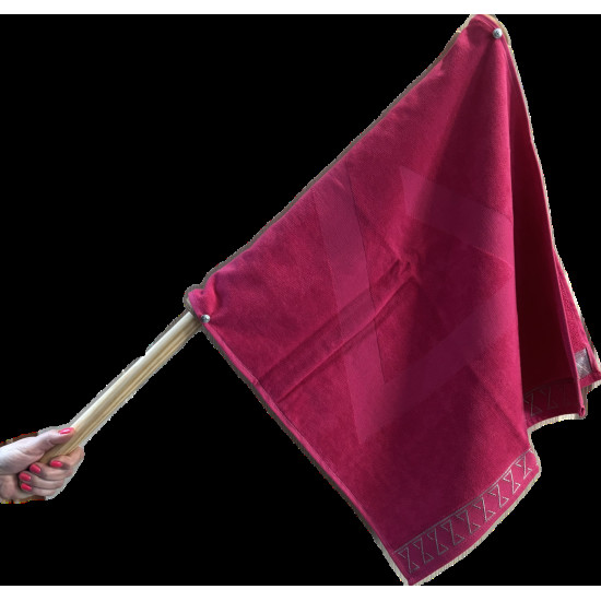 PINK AirMastAir zászló, 50x100 cm, 80 cm-es nyéllel