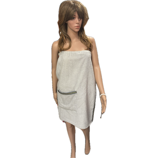 Szürke frottír női szauanszoknya