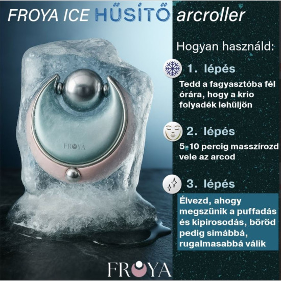 Froya ICE hűsítő arcroller