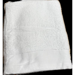 70 x 140 cm-es fehér frottír törölköző 