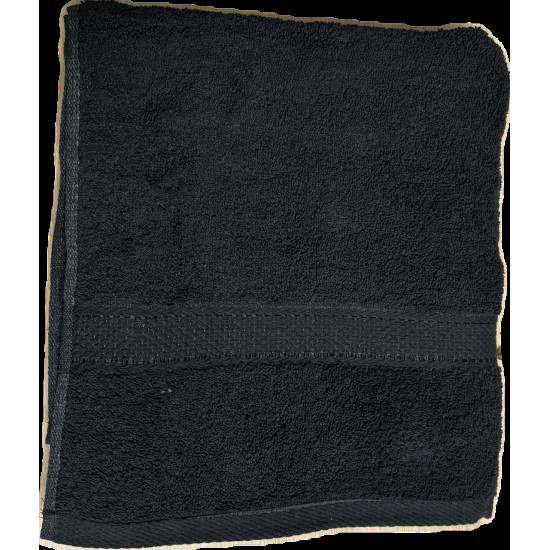 Fekete Törölköző 68 x 138 cm