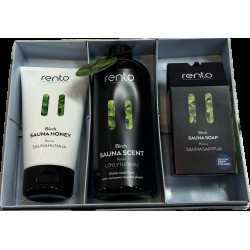 Rento Nyír szaunás szett ajándékdobozban