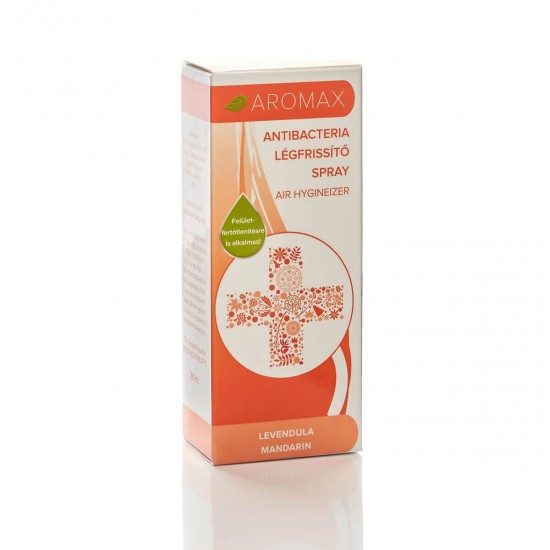 Antibacteria Levendula - mandarin légfrissítő Spray, Aromax 20 ml