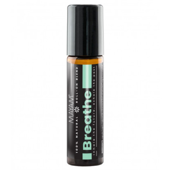 Breathe Roll-on 100%-ban természetes aromaterápiás olaj, Ellemental 10 ml