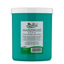 Professzionális masszírozó krém- Mollis 1000 ml