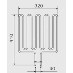 Harvia M90, 3000W/230V szaunakályha fűtőbetét