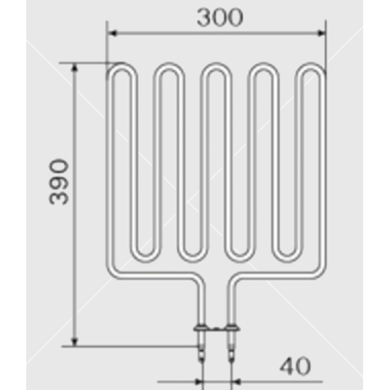 Harvia V80, 2670W/ 230V szaunakályha fűtőbetét