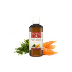 Sárgarépa olaj (Carrot herbal oil) - az egyenletes barnulásért, Elemental 100 ml
