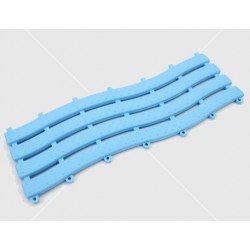 Pasztell kék színű PVC szőnyeg