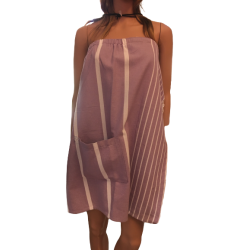 Lila színű női hamam szaunaszoknya