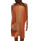 Narancssárga női vékony hamam szaunaszoknya