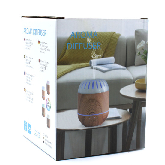 Koppenhága Aroma Diffúzor - USB - Színváltós - Időzítővel Koppenhága Aroma Diffúzor - USB - Színváltós - Időzítővel