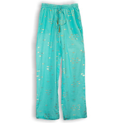 Nomád Sari Nadrág - Türkiz Aranyhal Design (M/L)