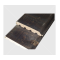 AURE finn festett szaunalambéria 28x195 mm, faragott gerenda profil lucfenyőből készült, fekete (füstös szauna), ár/m2