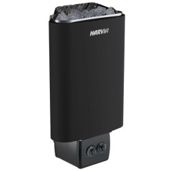 Harvia Delta D36 black 3.6 kW szaunakályha beépített vezérléssel