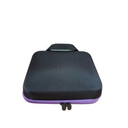 30 db-os illóolaj tartó táska lila cipzárral