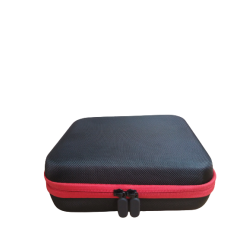 Illóolaj tároló táska - 30 db-os piros, cipzáros
