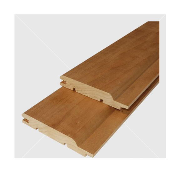 Csomómentes hőkezelt (thermowood) nyárfából készült lambéria 15x90 mm