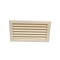 Szellőző rács nyárból 370x210x28 mm süllyesztett kivitel Szellőző rács nyárból 370x210x28 mm süllyesztett kivitel