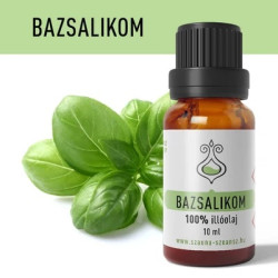 Bazsalikom illóolaj Szauna-Szeánsz 10ml