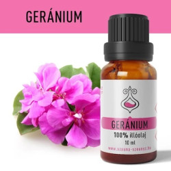Geránium illóolaj Szauna-Szeánsz 10ml