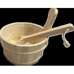 4 literes fenyő szauandézsa kanállal