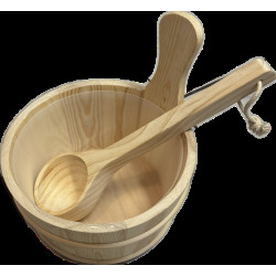 4 literes fenyő szauandézsa kanállal