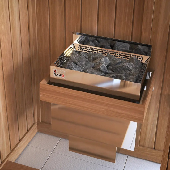 SAWO Nordex NS NRN-80NS-Z-C elektromos szaunakályha – 8 kW (vezérlés nélkül)