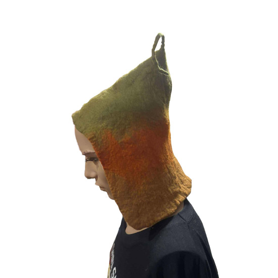 Őszi kobold - hóhér nemez szaunasapka Őszi kobold - hóhér nemez szaunasapka