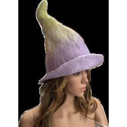 Lilla Queen egyedi nemez szaunasapka