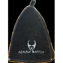Szauna maffia szürke filc szaunasapka